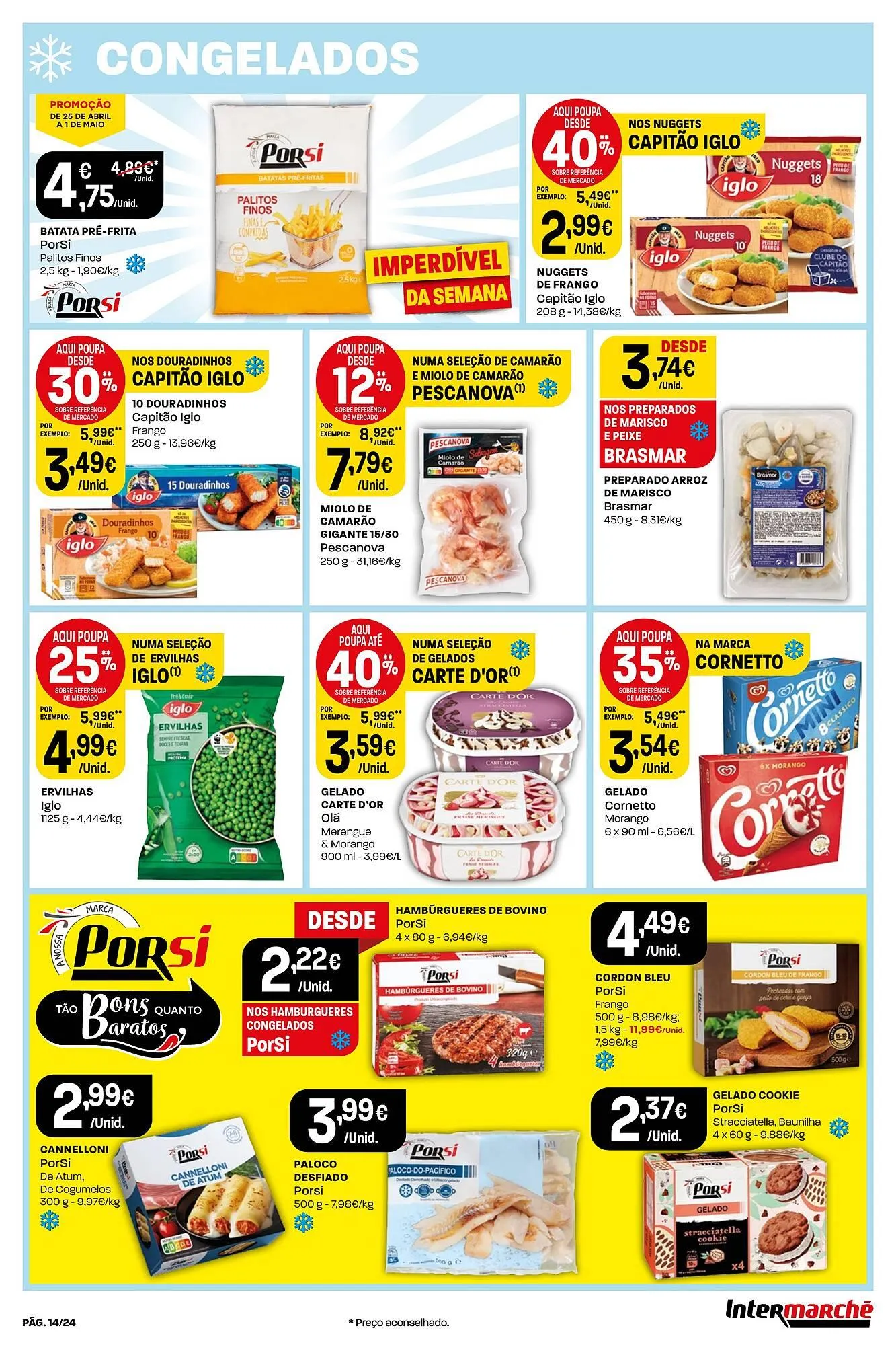 Folheto Folheto Intermarché de 25 de abril até 1 de maio 2024 - Pagina 14