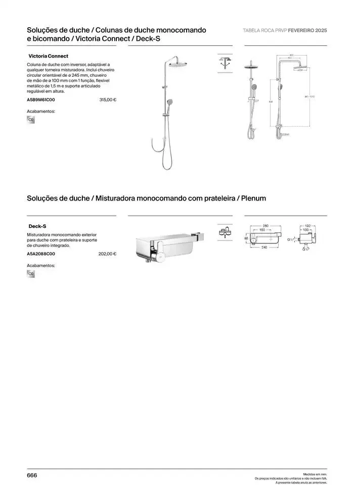 Folheto Soluções de Banho de 6 de janeiro até 31 de dezembro 2025 - Pagina 668