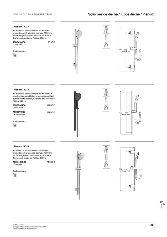 Folheto Soluções de Banho  de 6 de janeiro até 31 de dezembro 2025 - Pagina 673