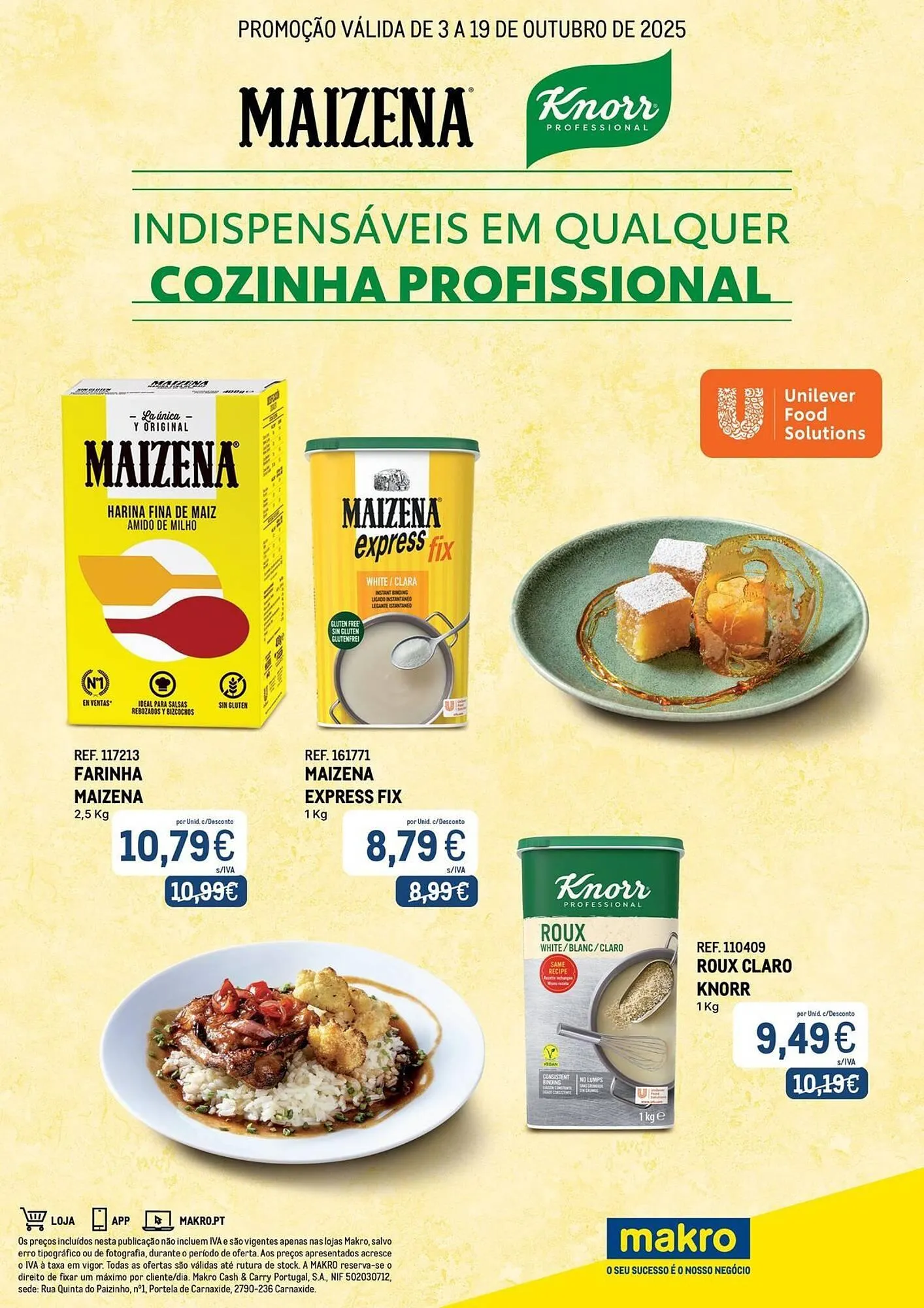 Folheto Catálogo Makro de 3 de outubro até 19 de outubro 2025 - Pagina 1