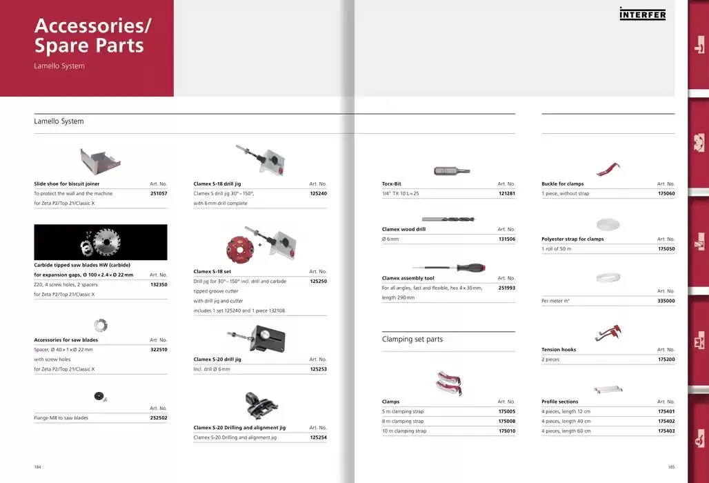 Folheto Novo! Catálogo Lamello 2025 de 6 de dezembro até 31 de dezembro 2025 - Pagina 93