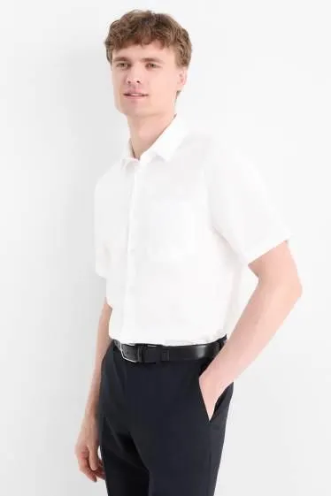 Business shirt - regular fit - kent collar - easy-iron