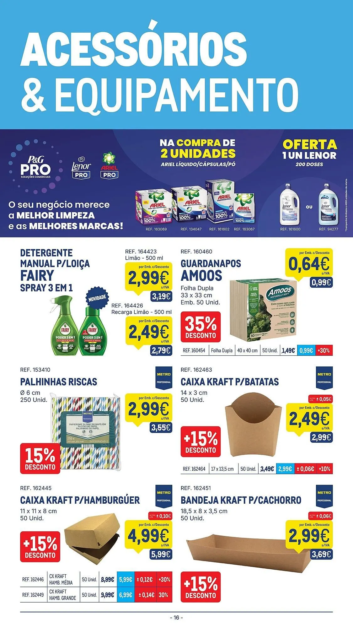 Folheto Catálogo Makro de 17 de fevereiro até 23 de fevereiro 2026 - Pagina 16