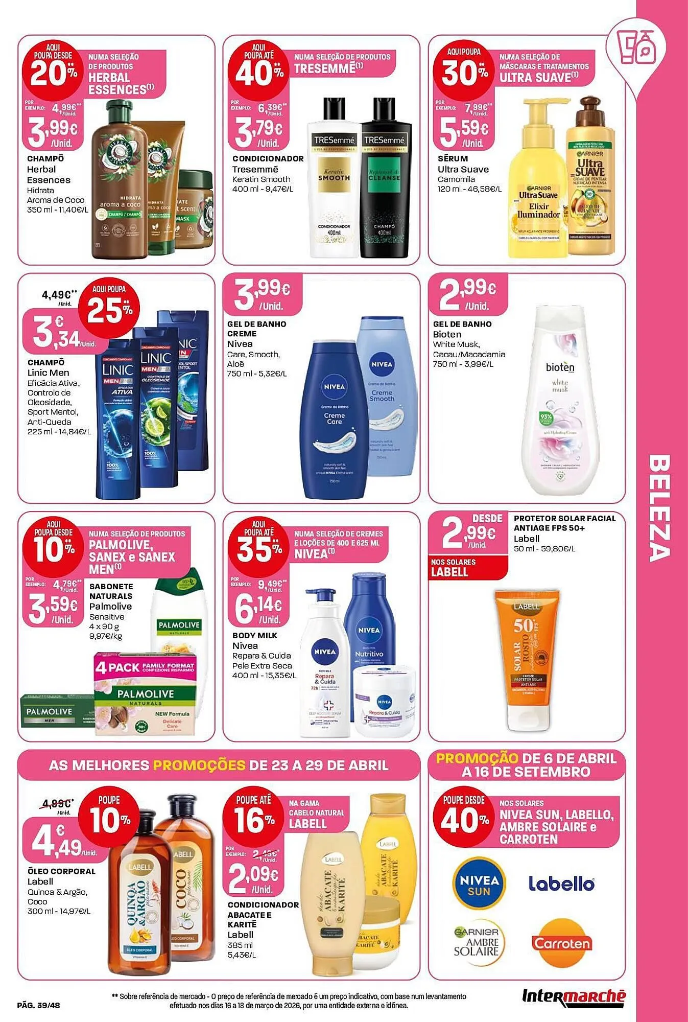 Folheto Folheto Intermarché de 23 de abril até 29 de abril 2026 - Pagina 39