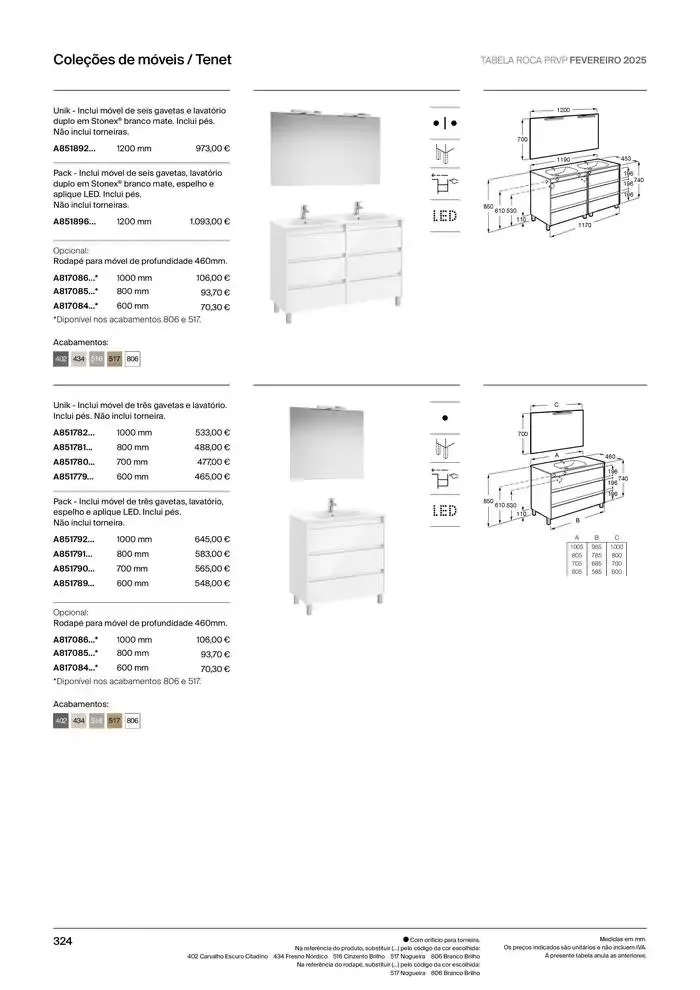 Folheto Soluções de Banho  de 6 de janeiro até 31 de dezembro 2025 - Pagina 326