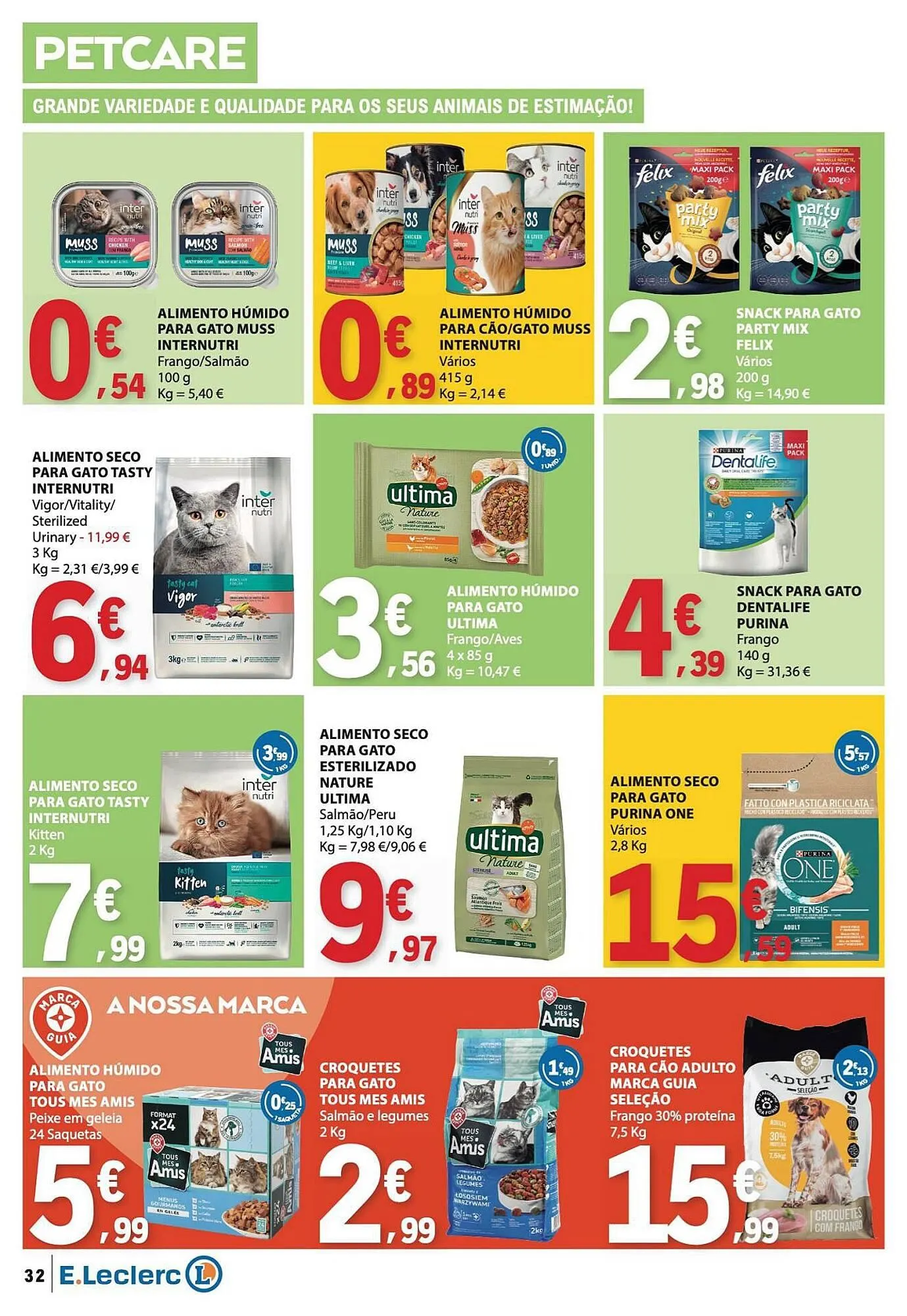 Folheto Folheto E.Leclerc de 5 de fevereiro até 11 de fevereiro 2026 - Pagina 32