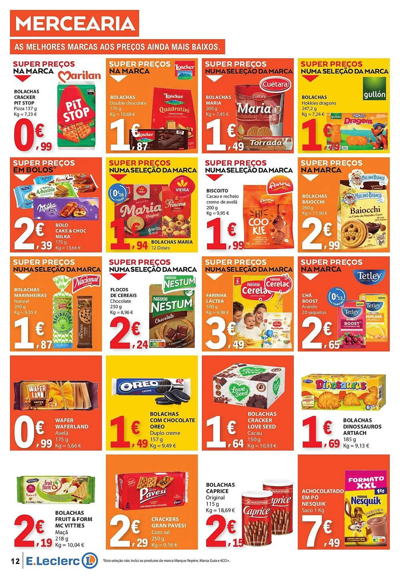 Folheto Folheto E.Leclerc de 3 de julho até 9 de julho 2025 - Pagina 12