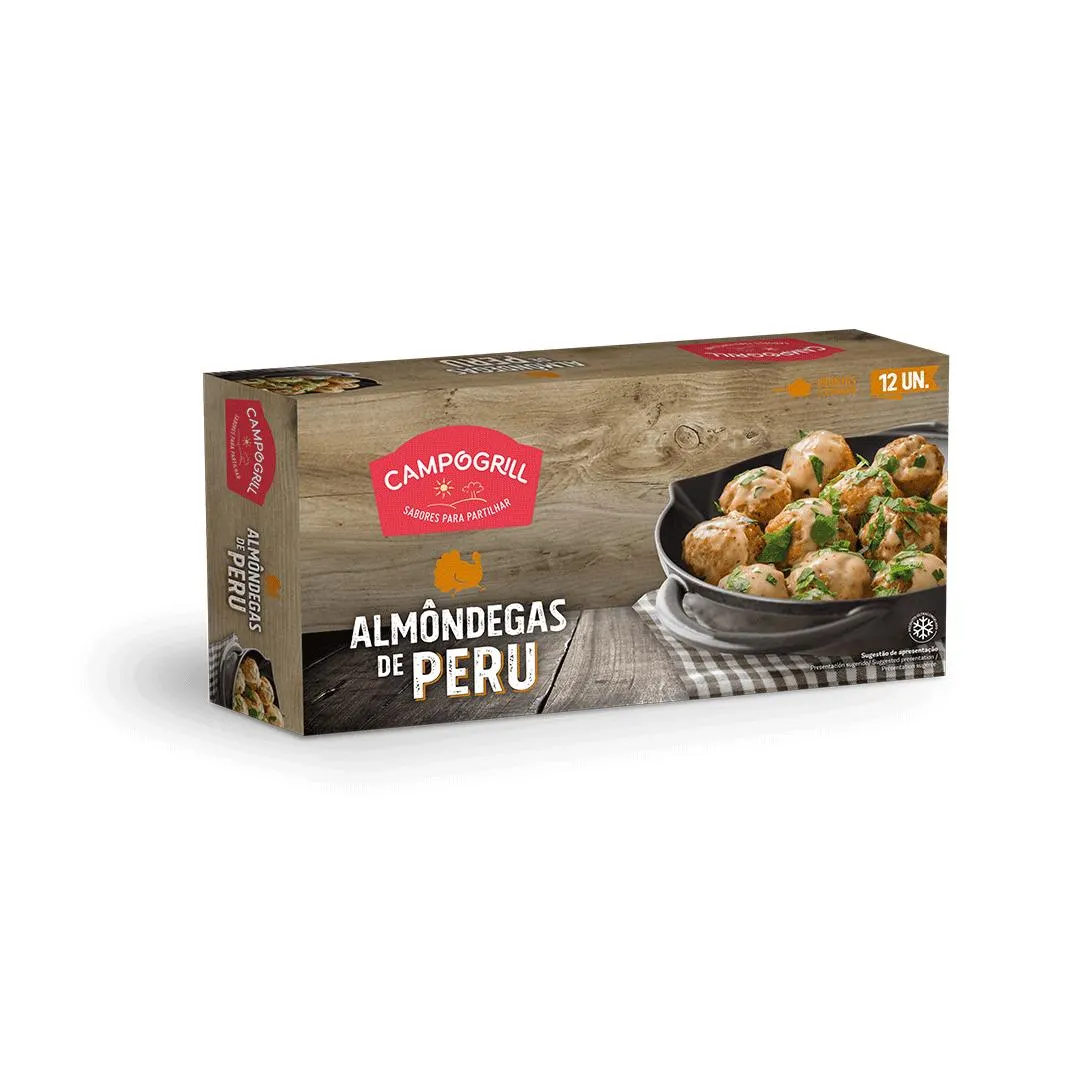 Almôndegas de Peru - Caixa 12un.