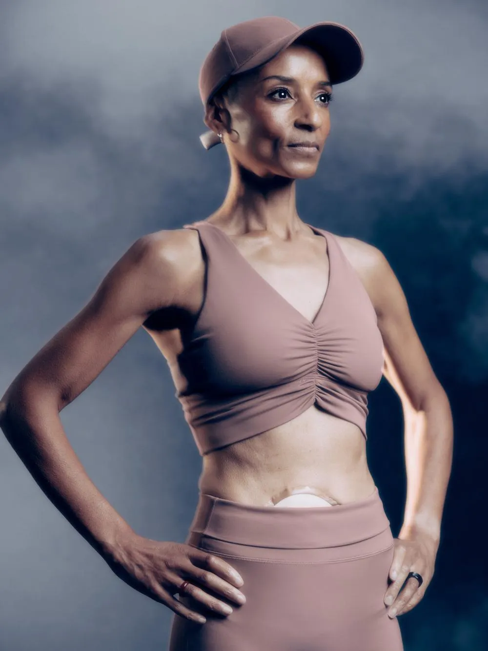 Top curto franzido suave