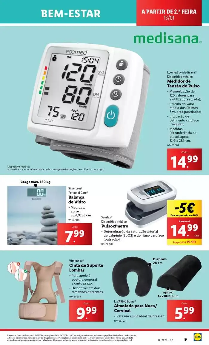 Folheto Melhores ofertas para todos os caçadores de pechinchas de 9 de janeiro até 15 de janeiro 2025 - Pagina 9