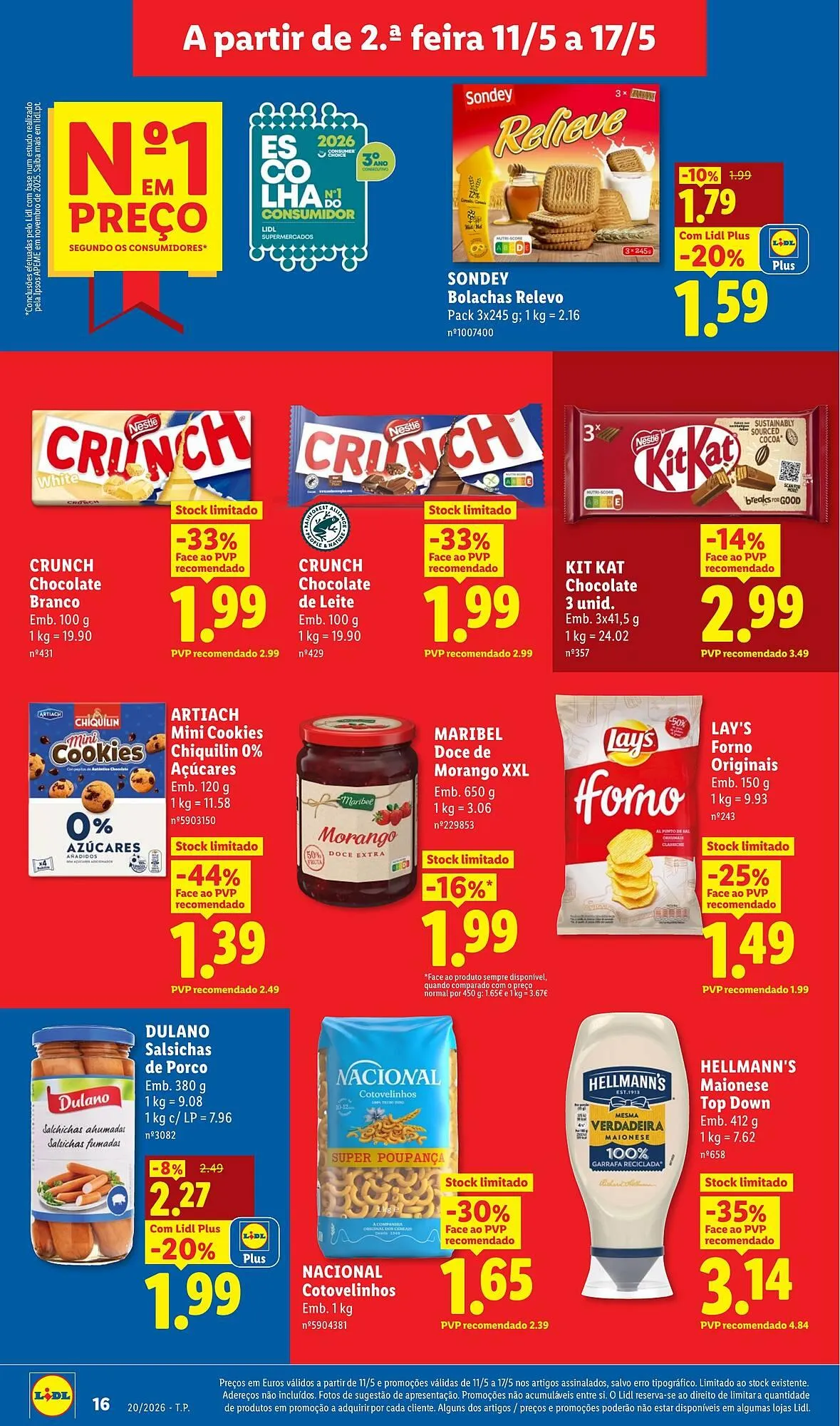 Folheto Folheto Lidl de 11 de maio até 17 de maio 2026 - Pagina 16