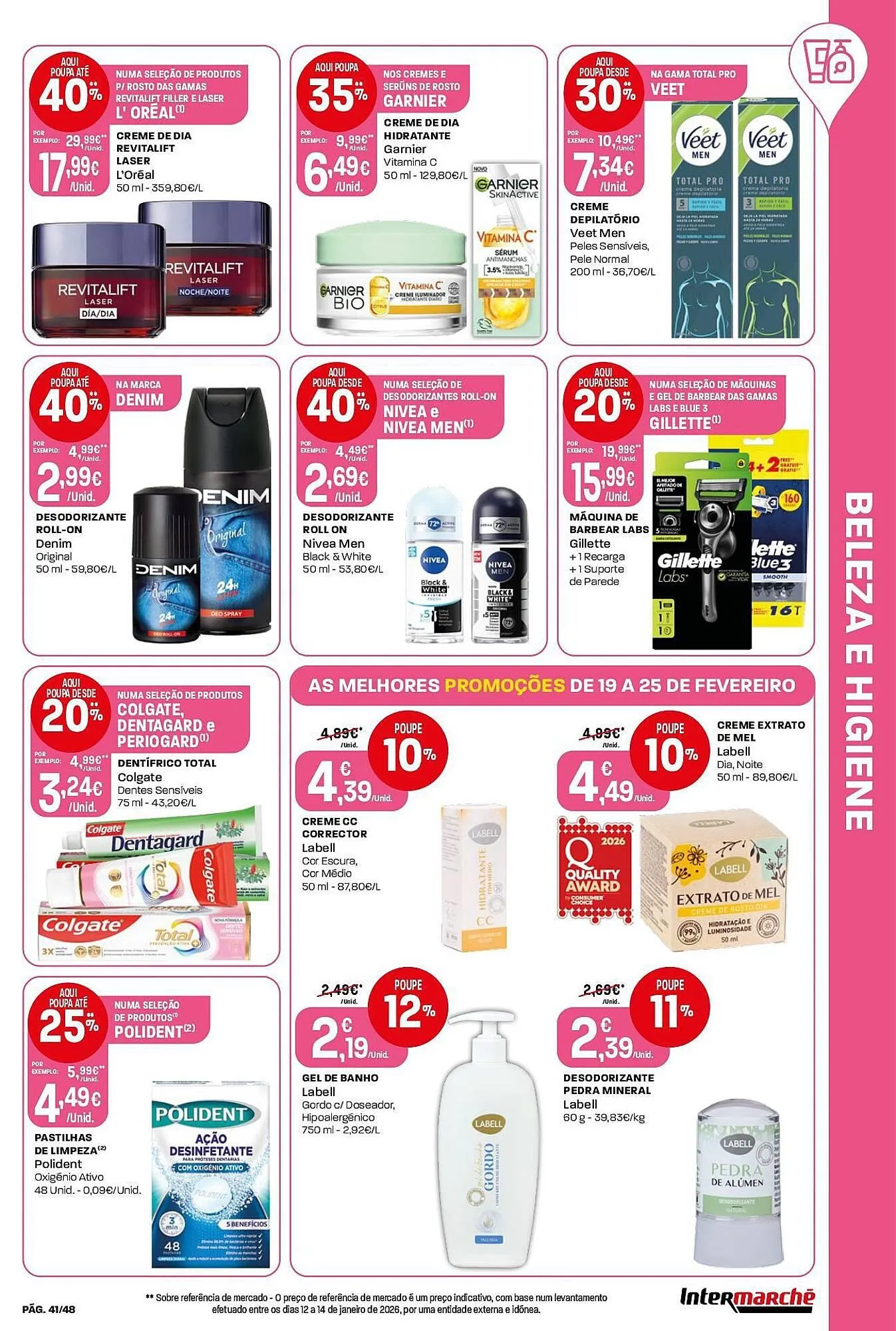 Folheto Folheto Intermarché de 19 de fevereiro até 25 de fevereiro 2026 - Pagina 41