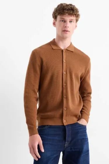 Cardigan - textured