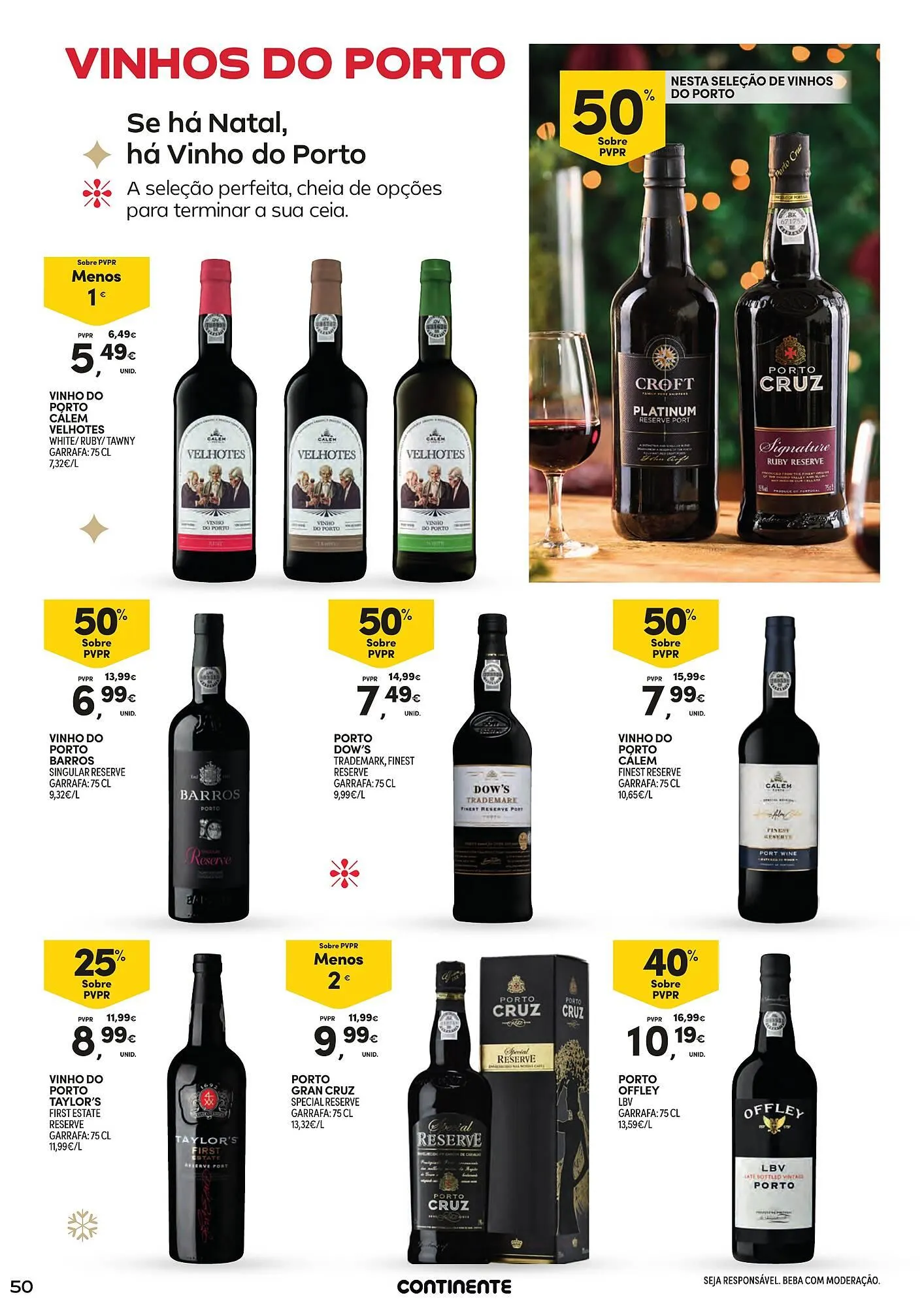 Folheto Folheto Continente de 18 de novembro até 24 de dezembro 2025 - Pagina 50