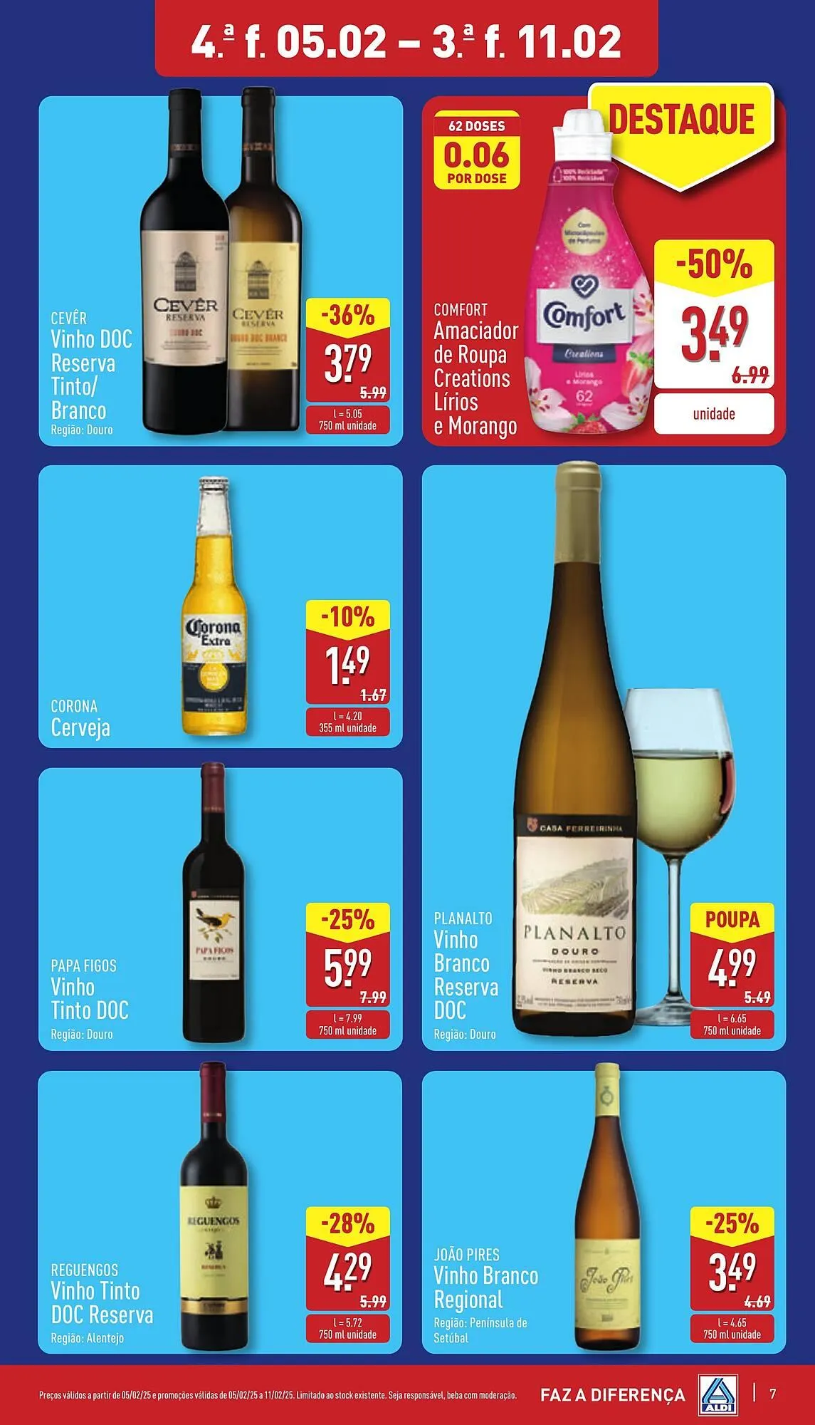 Folheto Folheto ALDI de 5 de fevereiro até 11 de fevereiro 2025 - Pagina 7