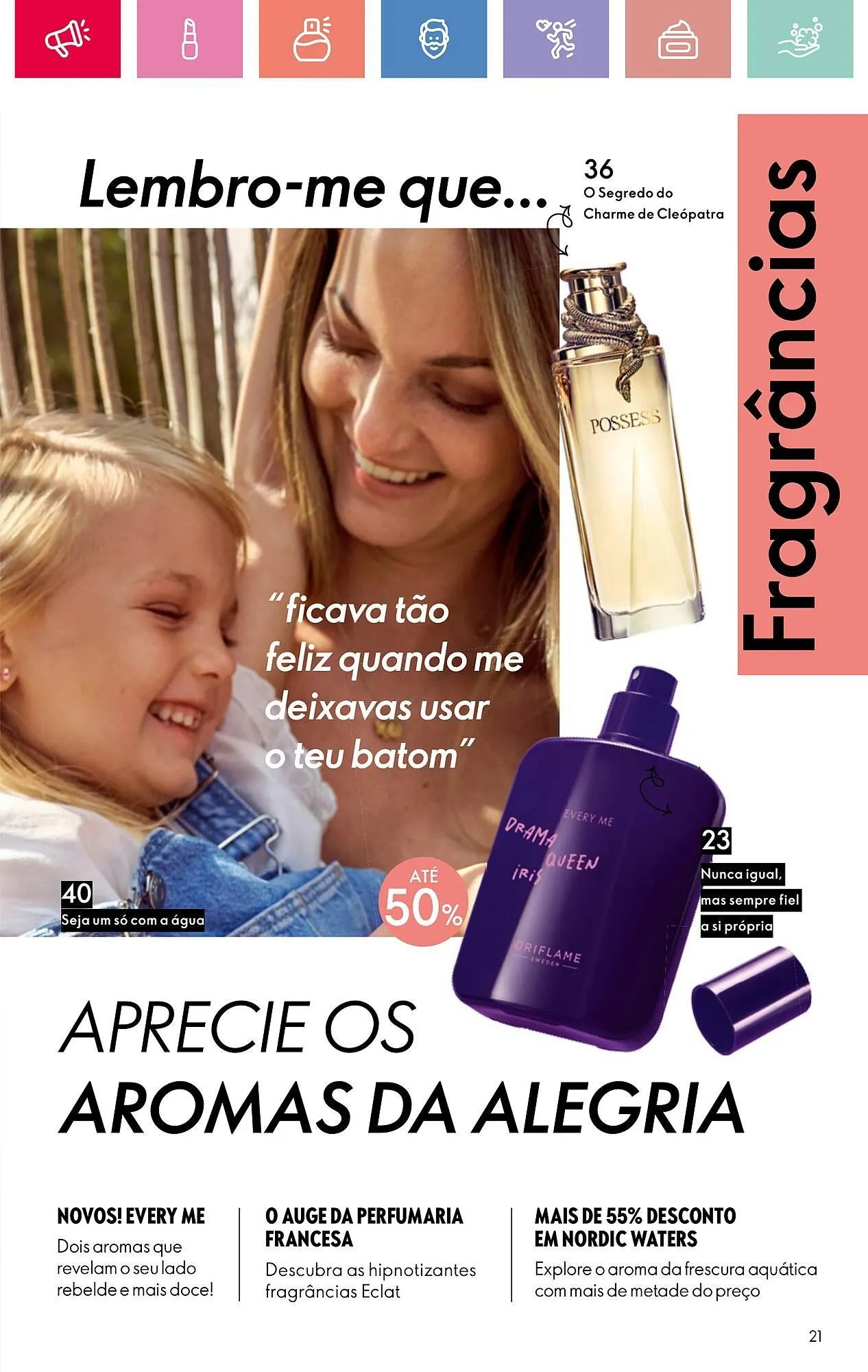 Folheto Folheto Oriflame de 13 de abril até 3 de maio 2025 - Pagina 21