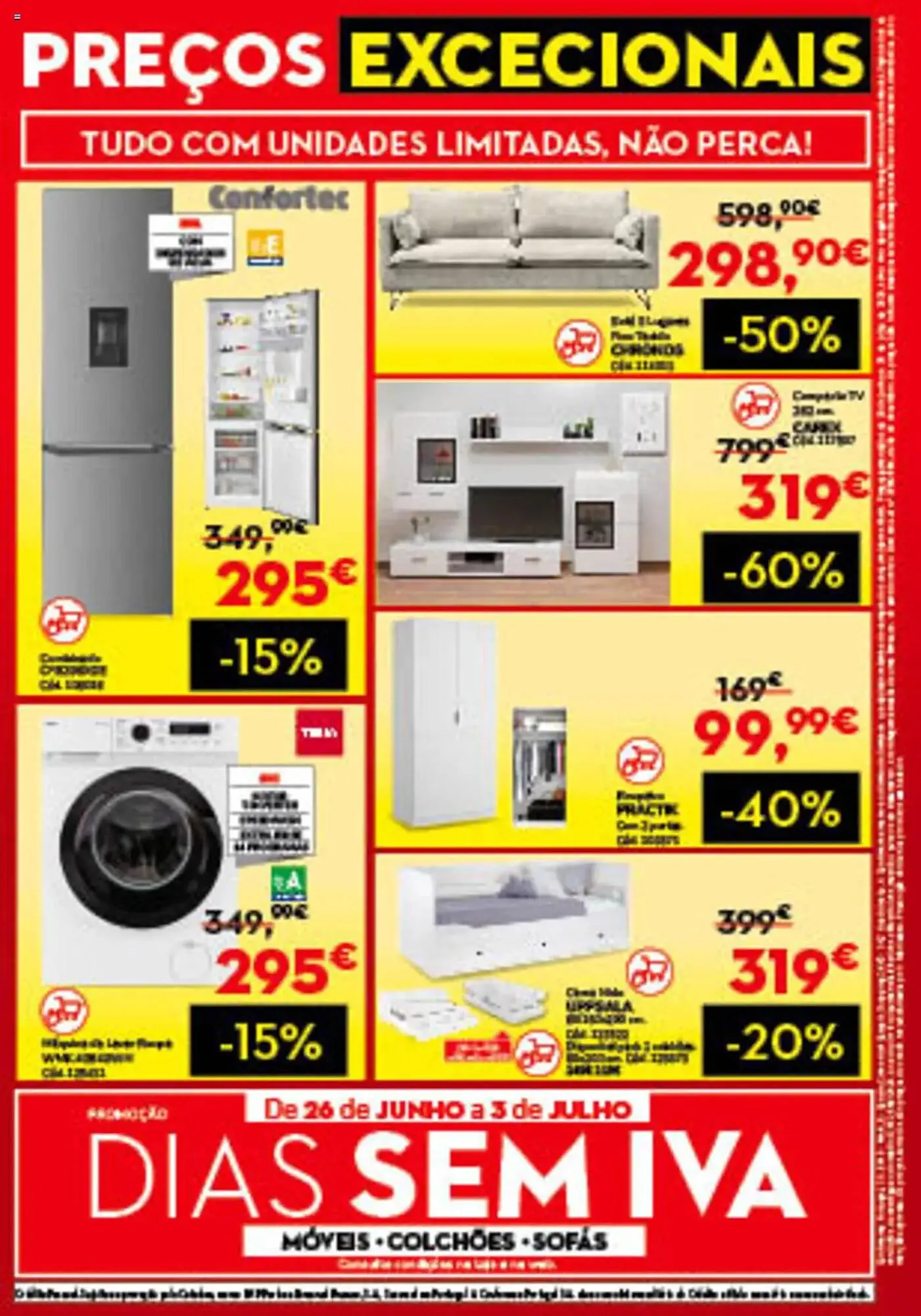 Folheto Folheto Conforama de 26 de junho até 31 de julho 2025 - Pagina 8