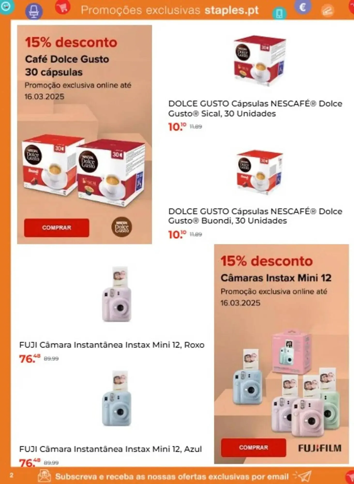 Folheto Folheto Staples de 26 de fevereiro até 16 de março 2025 - Pagina 2