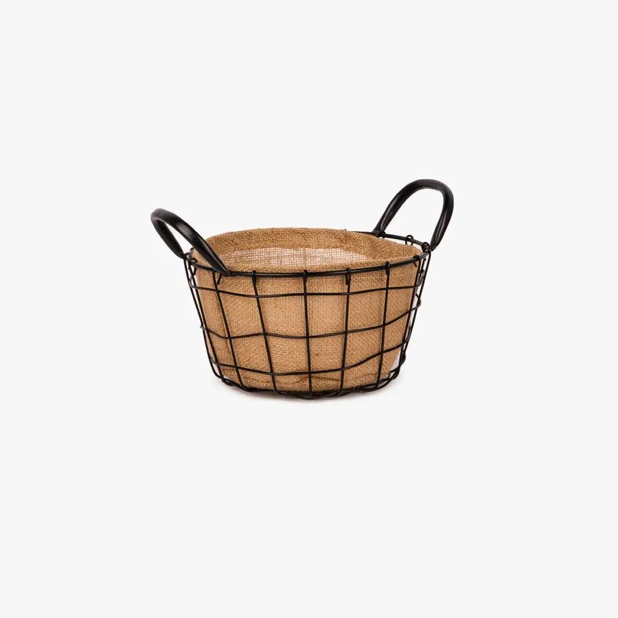 Cesto serrapilheira metal D22x13