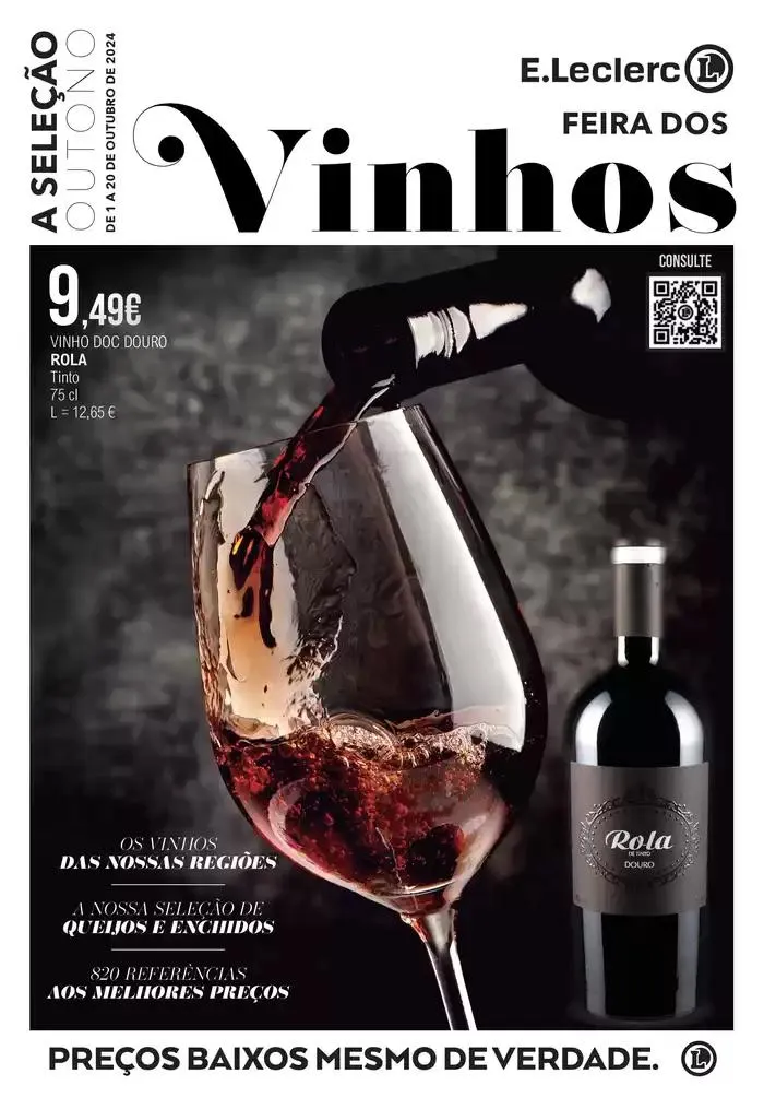 Folheto Feira dos Vinhos de 1 de outubro até 20 de outubro 2024 - Pagina 1