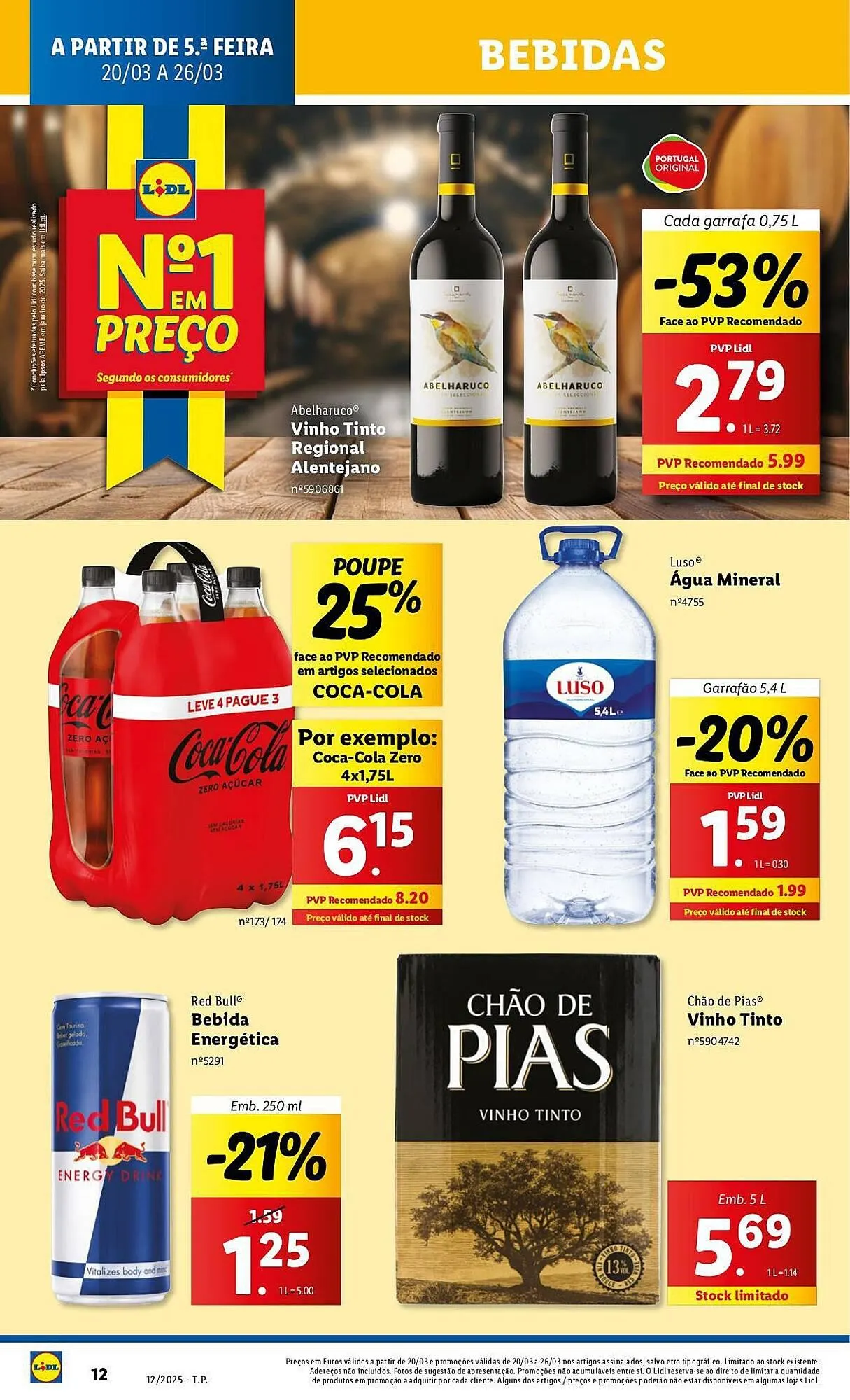 Folheto Folheto Lidl de 20 de março até 26 de março 2025 - Pagina 12