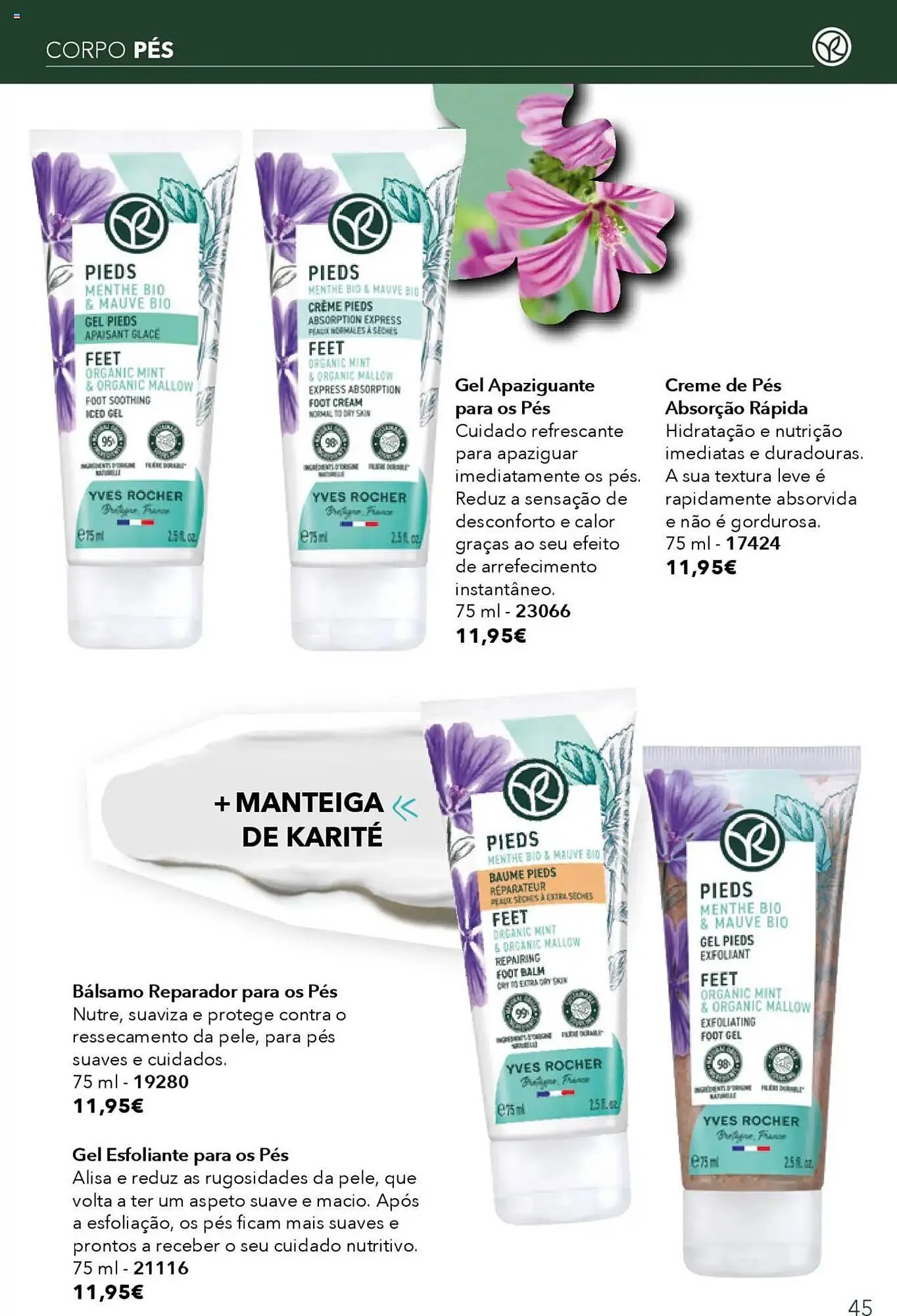 Folheto Folheto Yves Rocher de 30 de janeiro até 26 de fevereiro 2025 - Pagina 45