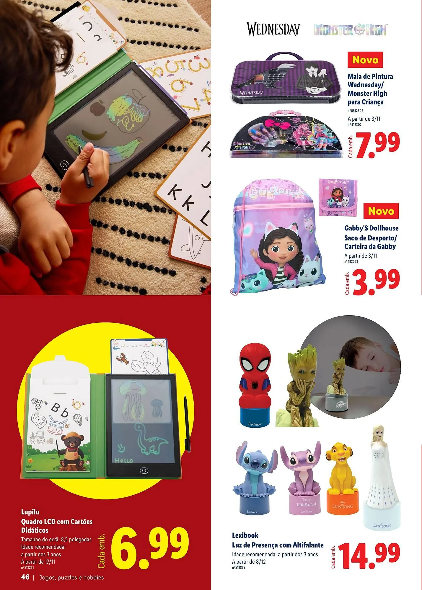 Folheto Folheto Lidl de 27 de outubro até 31 de dezembro 2025 - Pagina 46