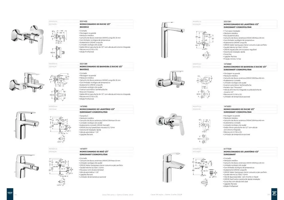 Folheto Catalogo gama grohe 2024 b 1 digital de 14 de novembro até 31 de dezembro 2024 - Pagina 13