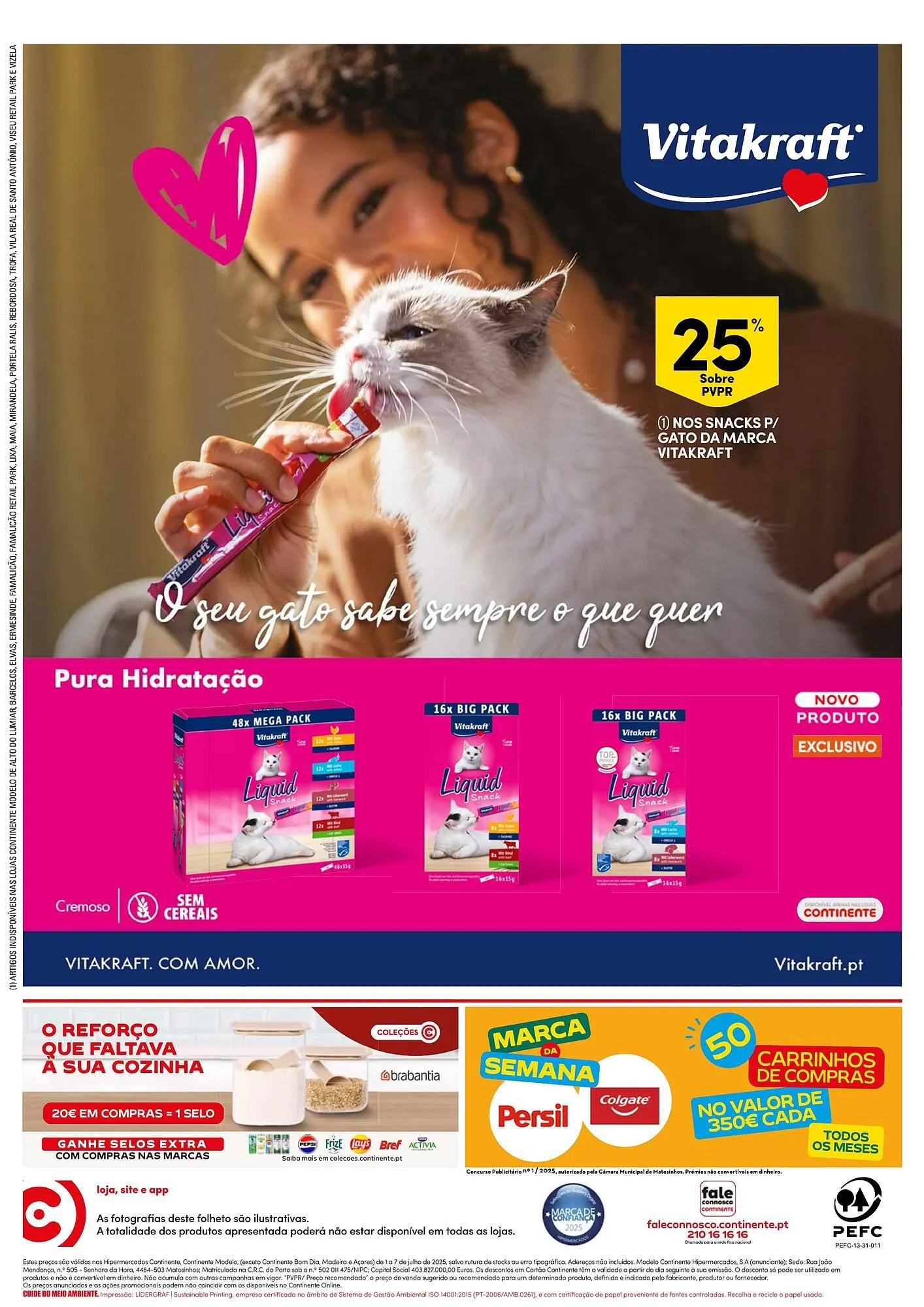 Folheto Folheto Continente de 1 de julho até 7 de julho 2025 - Pagina 52