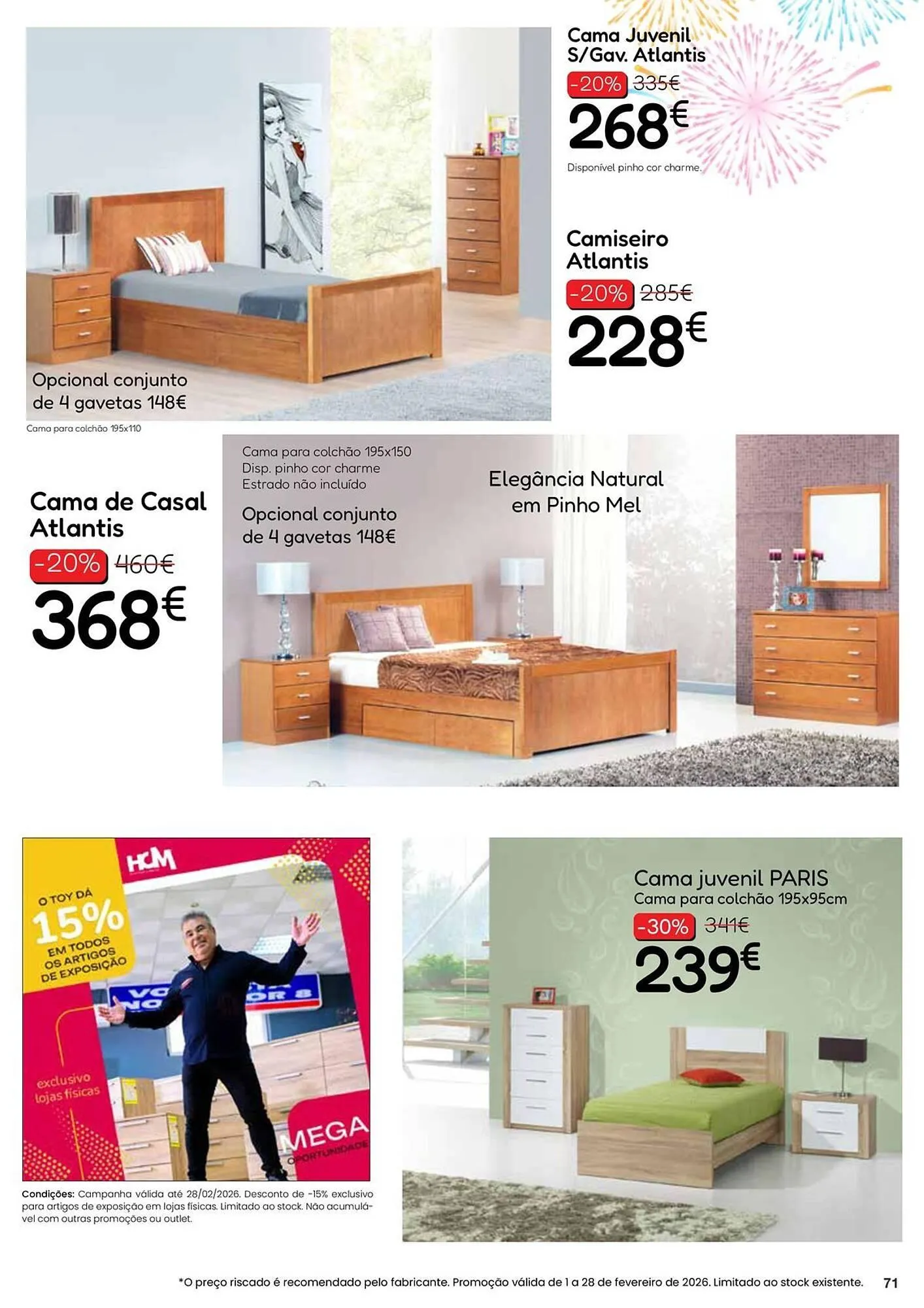 Folheto Folheto Hiper Centro do Móvel de 2 de fevereiro até 28 de fevereiro 2026 - Pagina 71