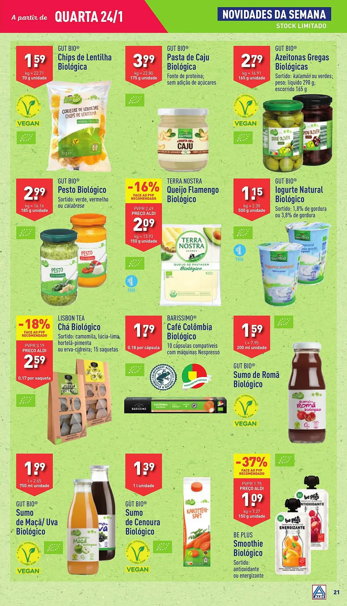 Folheto Folheto ALDI de 24 de janeiro até 30 de janeiro 2024 - Pagina 21