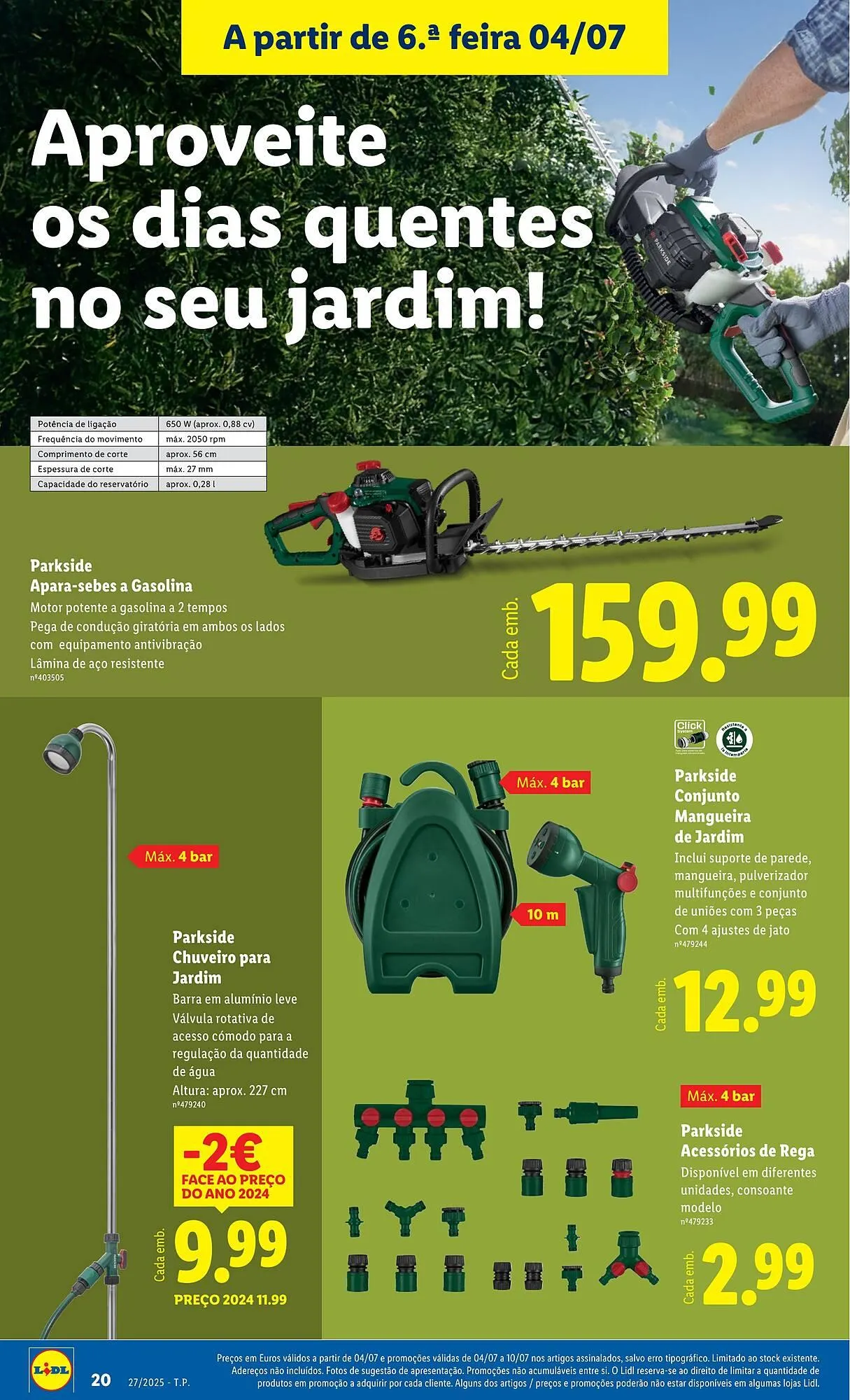 Folheto Folheto Lidl de 30 de junho até 7 de julho 2025 - Pagina 20