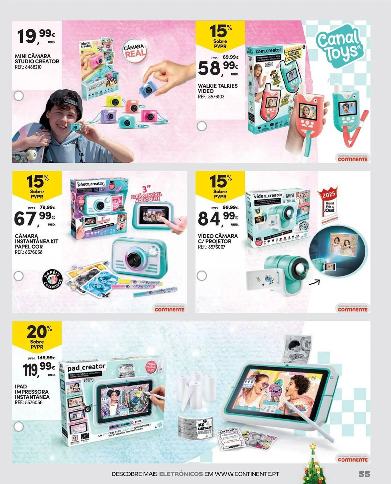 Folheto Folheto Continente de 13 de novembro até 7 de dezembro 2025 - Pagina 55