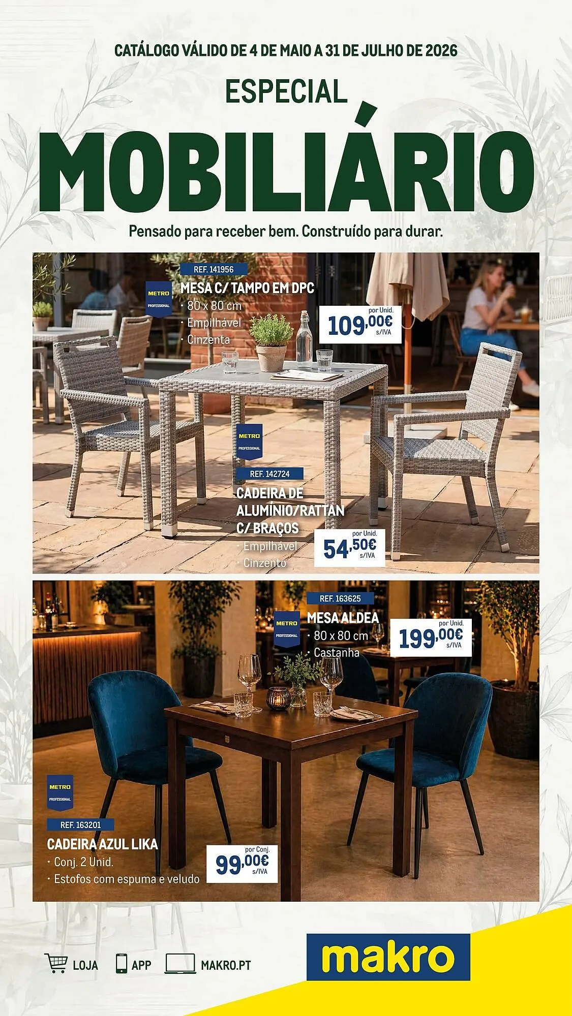 Folheto Catálogo Makro de 4 de maio até 31 de julho 2026 - Pagina 1