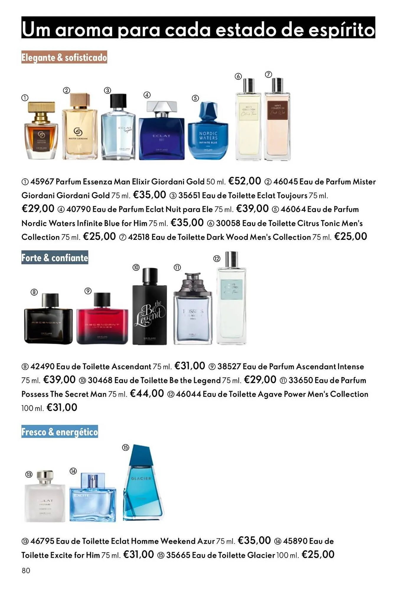 Folheto Catálogo Oriflame de 23 de dezembro até 20 de janeiro 2026 - Pagina 80