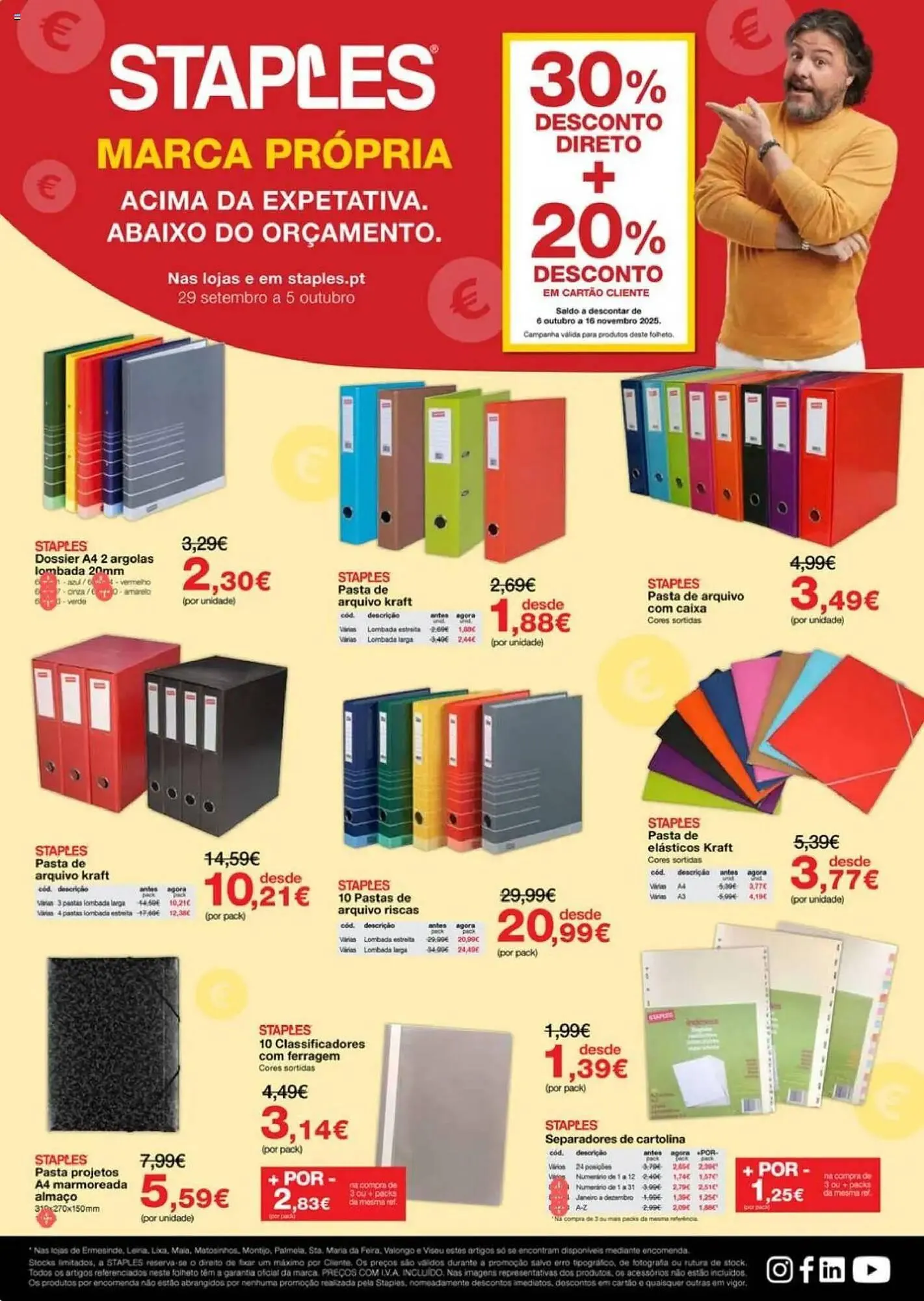 Folheto Folheto Staples de 29 de setembro até 6 de outubro 2025 - Pagina 6