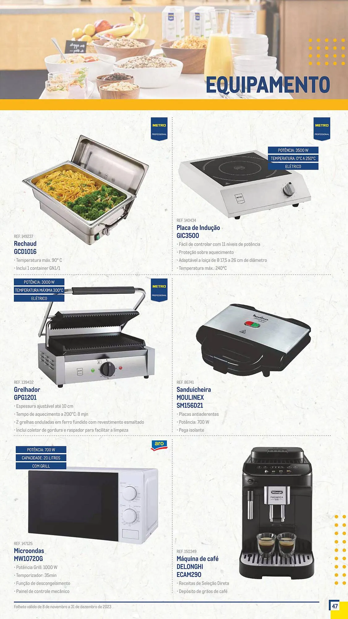 Folheto Folheto Makro de 8 de novembro até 31 de dezembro 2023 - Pagina 47