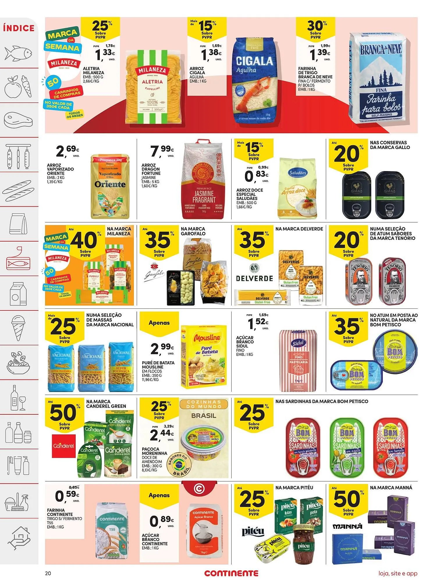 Folheto Folheto Continente de 17 de março até 23 de março 2026 - Pagina 20
