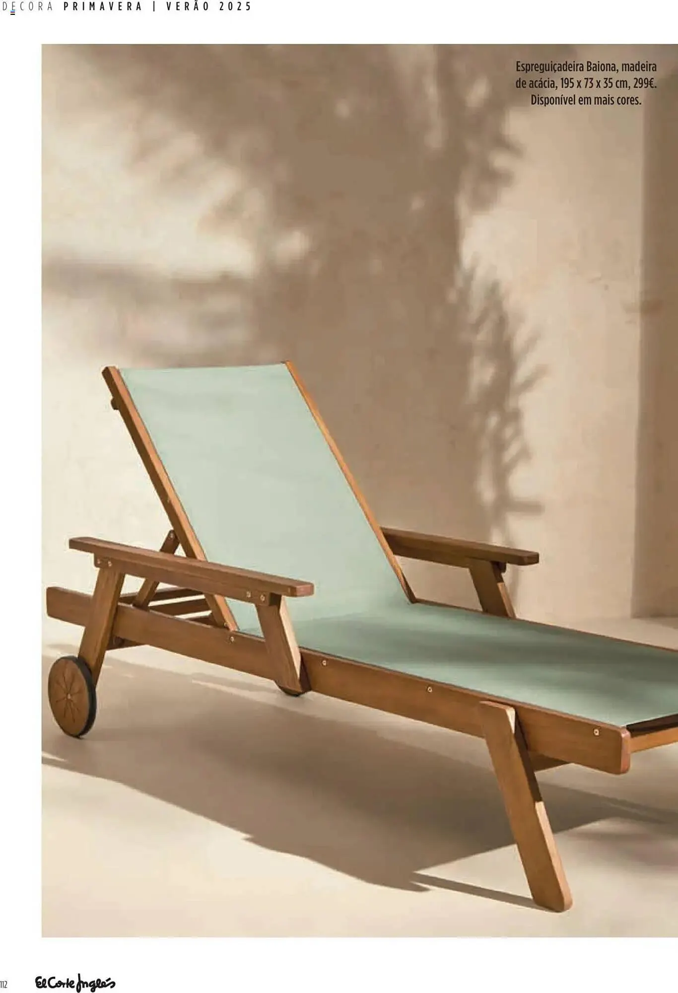 Folheto Folheto El Corte Inglés de 19 de maio até 1 de setembro 2025 - Pagina 112