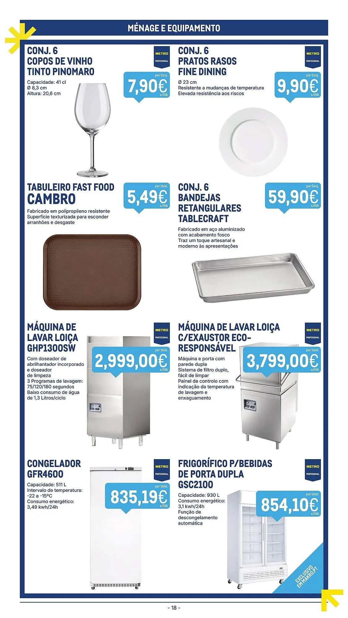 Folheto Catálogo Makro de 5 de maio até 11 de maio 2026 - Pagina 18