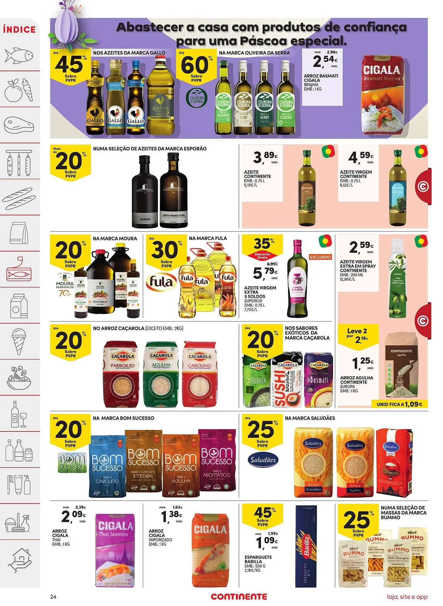 Folheto Folheto Continente de 15 de abril até 21 de abril 2025 - Pagina 24