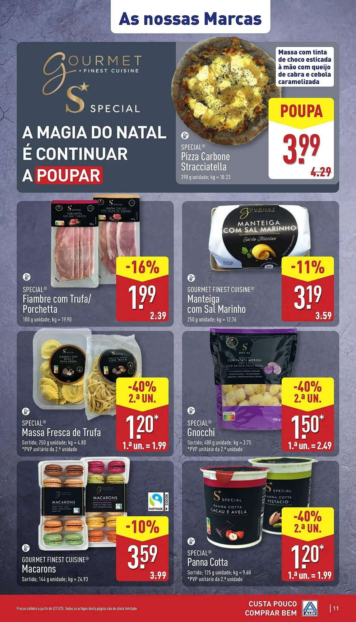 Folheto Folheto ALDI de 3 de novembro até 9 de novembro 2025 - Pagina 11