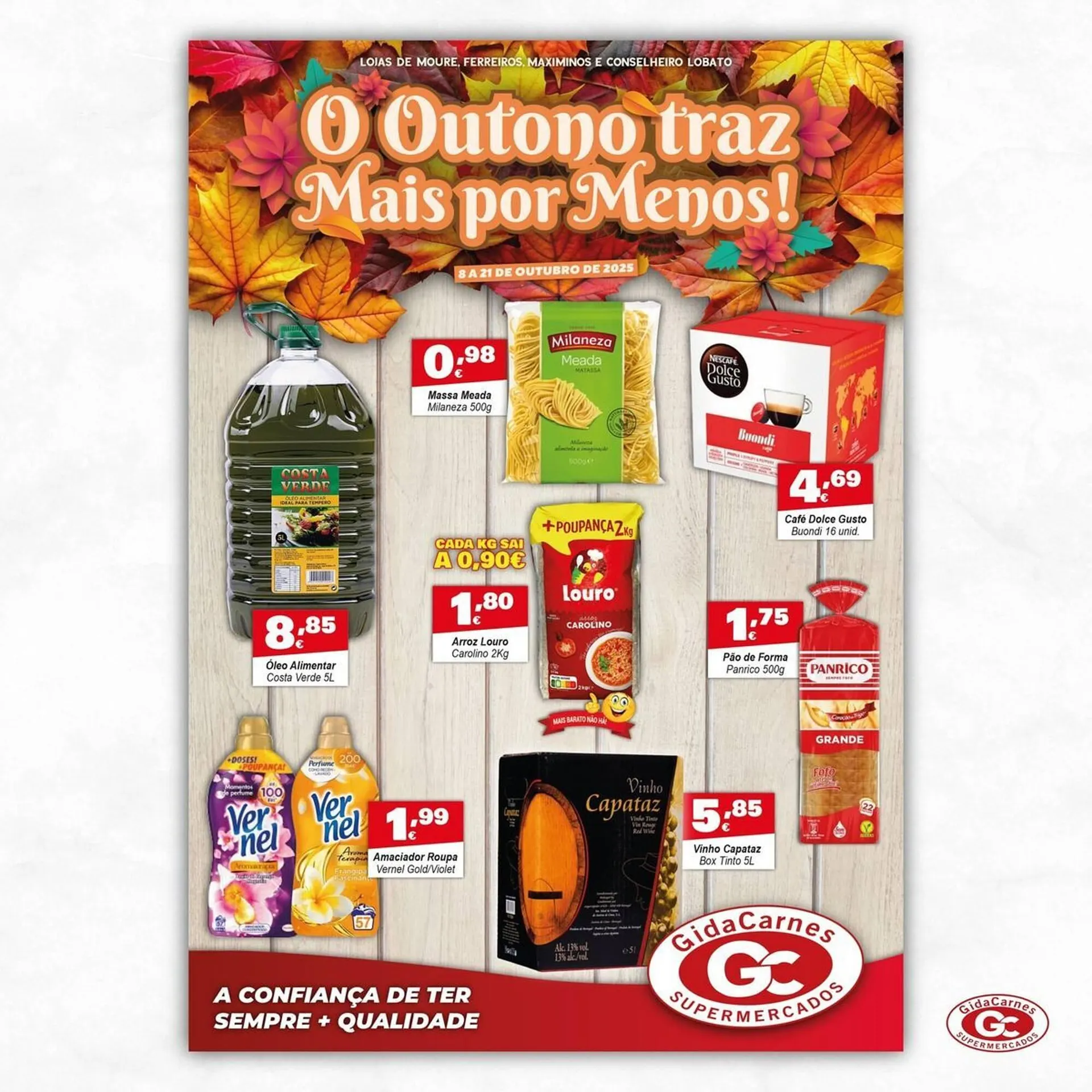 Folheto GidaCarnes Supermercados - 1