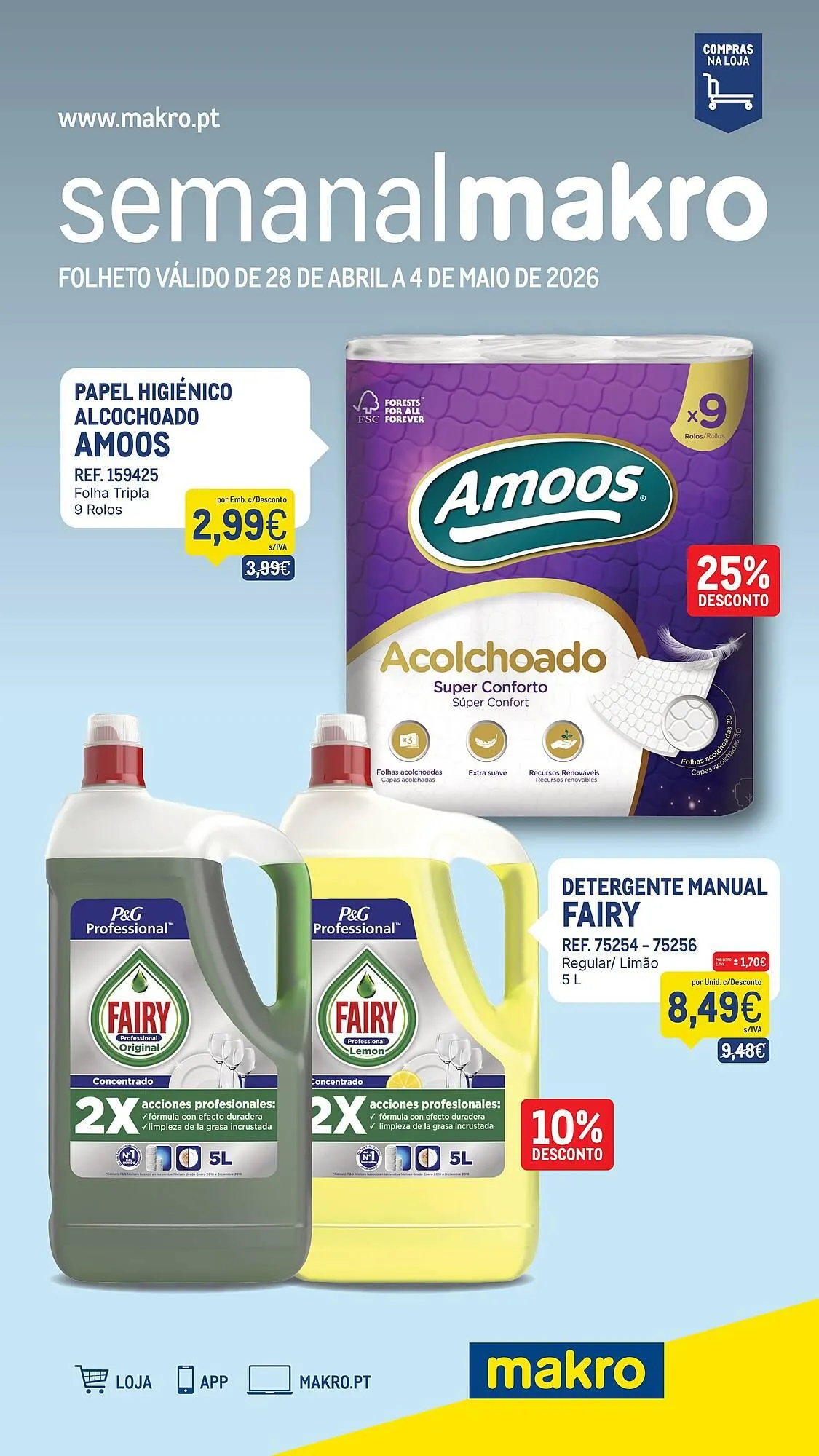 Folheto Catálogo Makro de 28 de abril até 4 de maio 2026 - Pagina 1