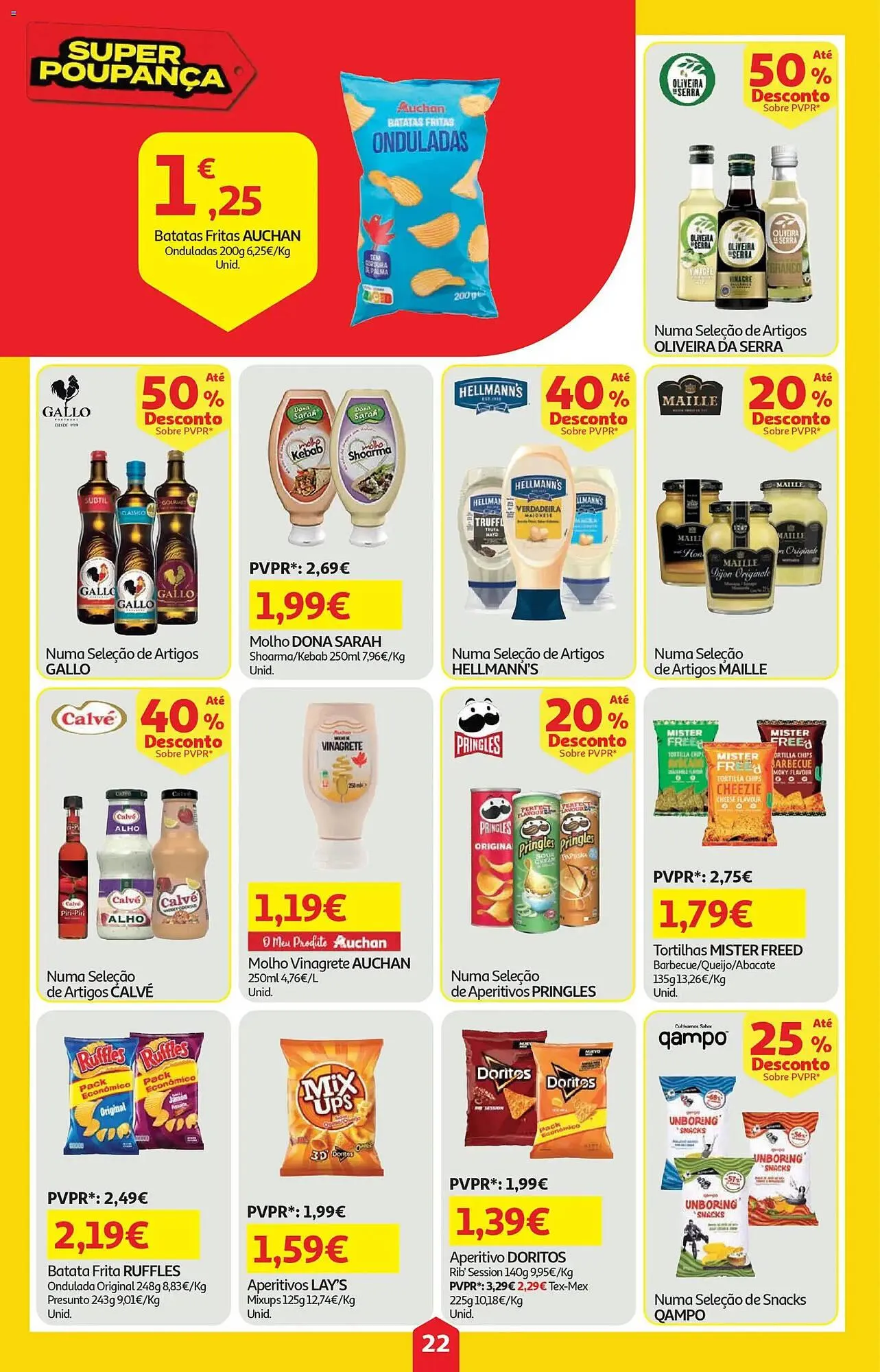 Folheto Folheto Auchan de 23 de abril até 30 de abril 2026 - Pagina 22