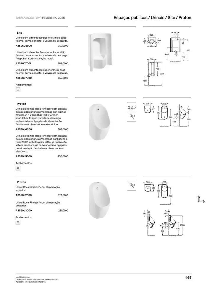 Folheto Soluções de Banho de 6 de janeiro até 31 de dezembro 2025 - Pagina 467