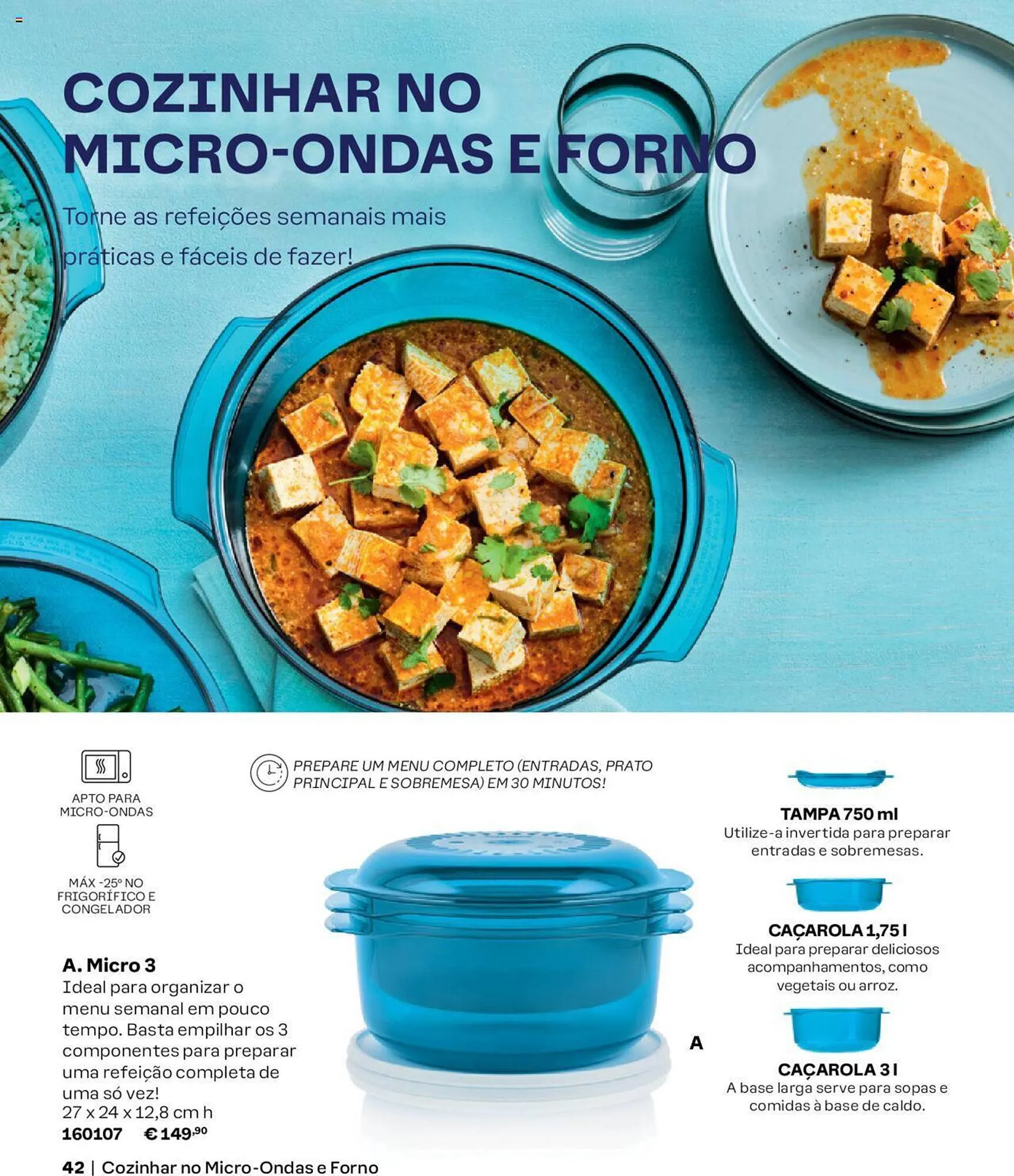 Folheto Folheto Tupperware de 5 de março até 31 de agosto 2024 - Pagina 42