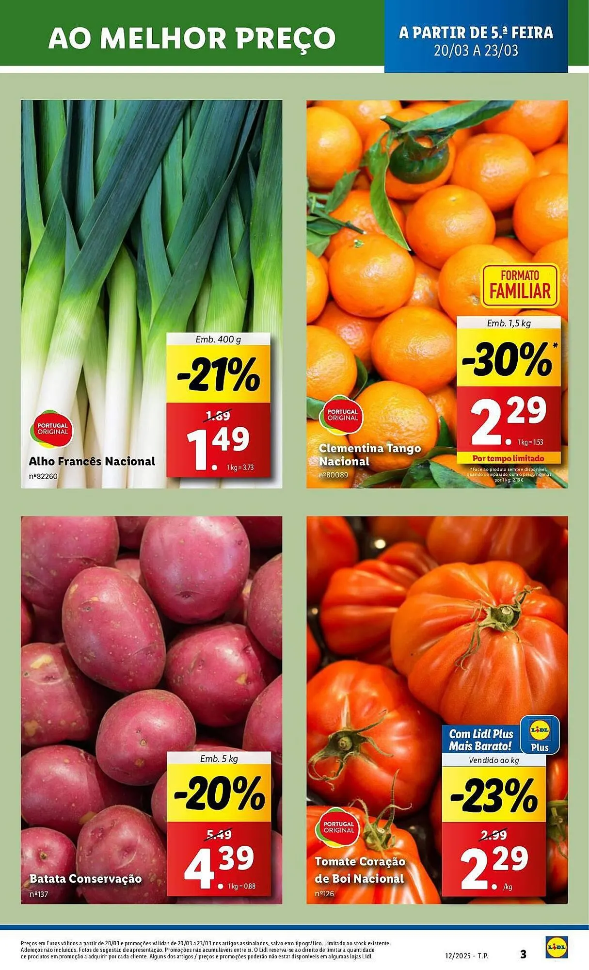 Folheto Folheto Lidl de 20 de março até 26 de março 2025 - Pagina 3