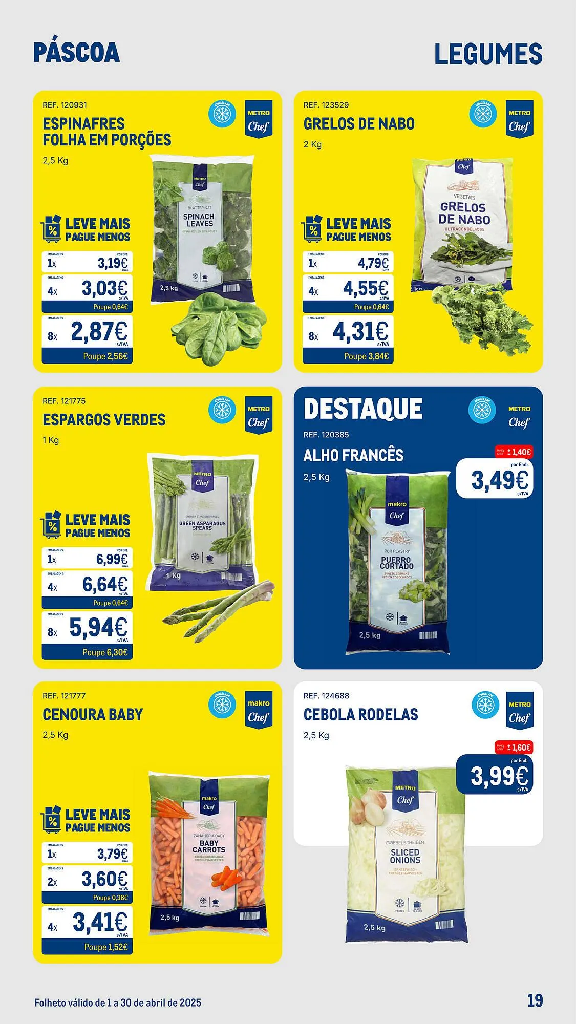 Folheto Folheto Makro de 1 de abril até 30 de abril 2025 - Pagina 19