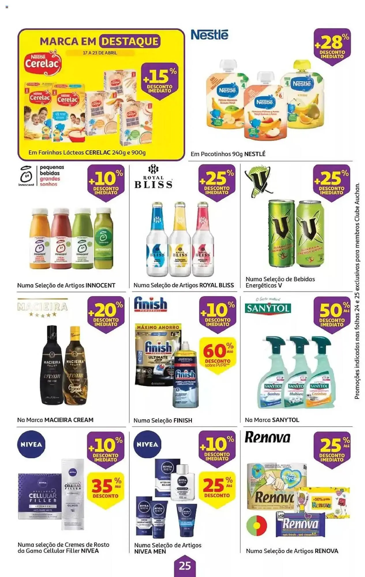 Folheto Folheto Auchan de 11 de abril até 20 de abril 2025 - Pagina 25